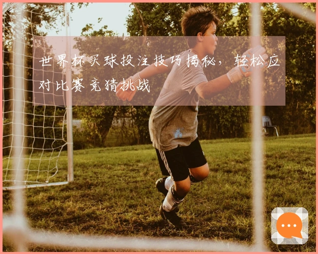世界杯买球投注技巧揭秘，轻松应对比赛竞猜挑战